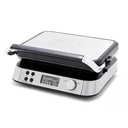GreenPan Healthy Ceramic Nonstick Reversible Waffle Plates O40389
