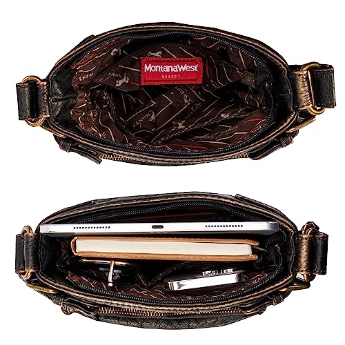 Soft Washed Leather Crossbody Shoulder Bag W394688