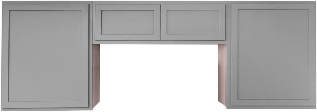 Magnetic Grey 72" Wide Storage Cabinet Kit E461