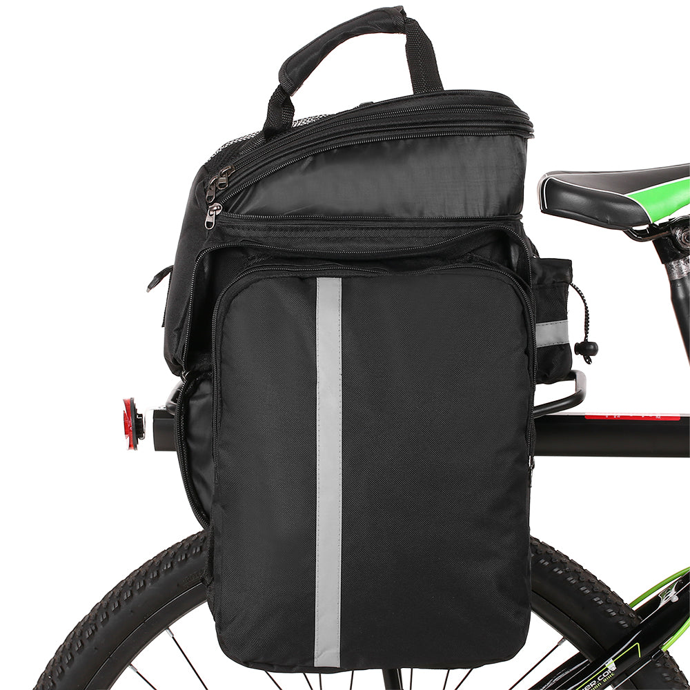 Bicycle Rear Seat Bag Waterproof with Rain Cover O61190