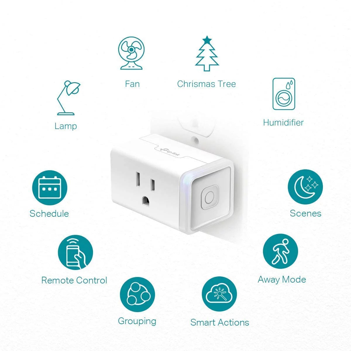 White 4-Pack Smart Plug P169793