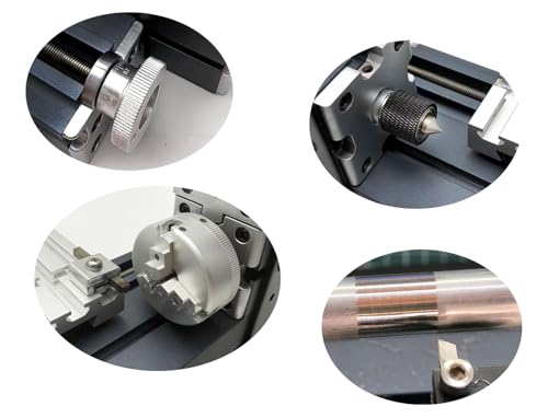 36W 20000 RPM Benchtop Metal Lathe Machine X11002