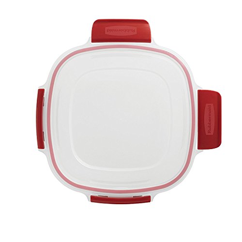 14-Cup Clear Food Storage Container with Red Tabs P671555