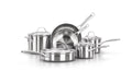10-Piece Stainless Steel Cookware Set U827893