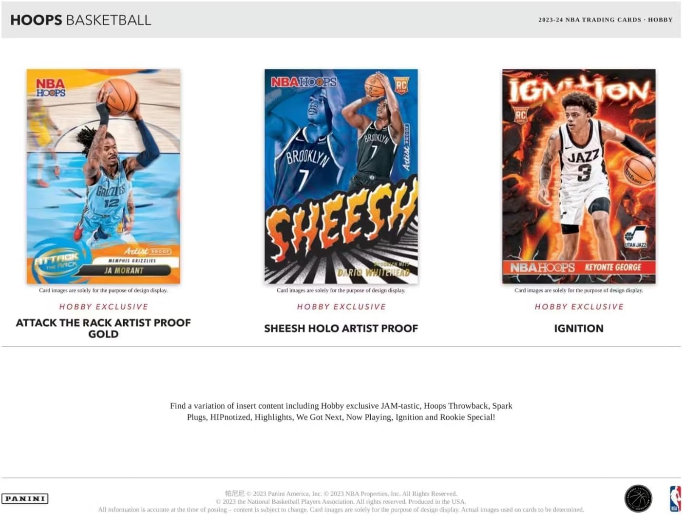 Factory Sealed Basketball HOBBY Box with 192 Cards E951