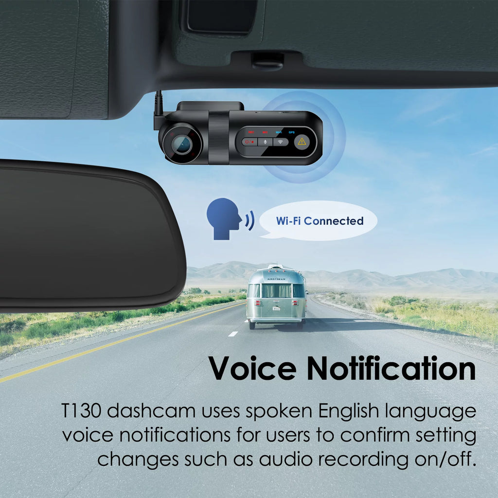 3 Channel Dash Cam with WiFi and GPS G147