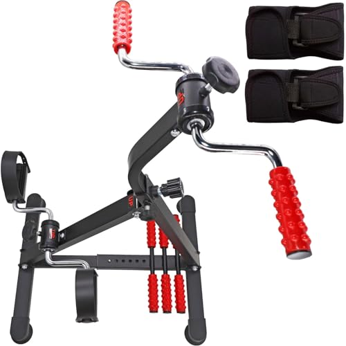 Adjustable Dual Pedal Exercise Bike for Total Body Y2556