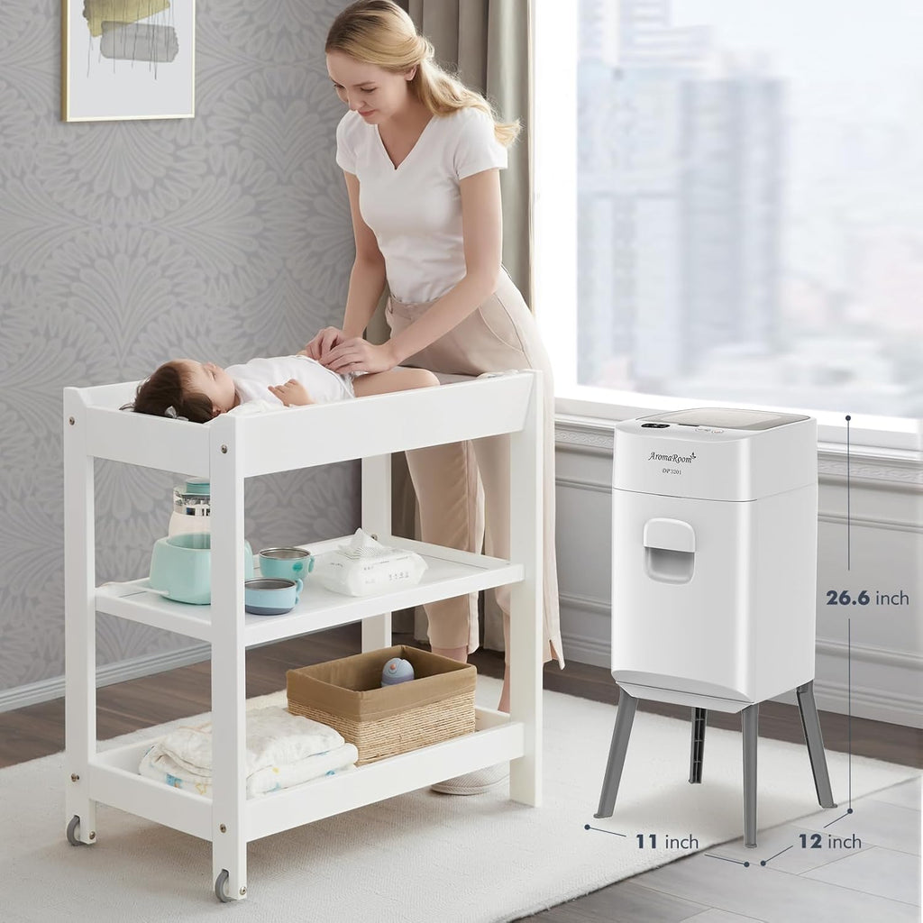 Diaper Pail Odor-Locking Individually Sealed Baby Diaper Pail Smart Trash Can Full-Automatic Packing Self-Changing G69889