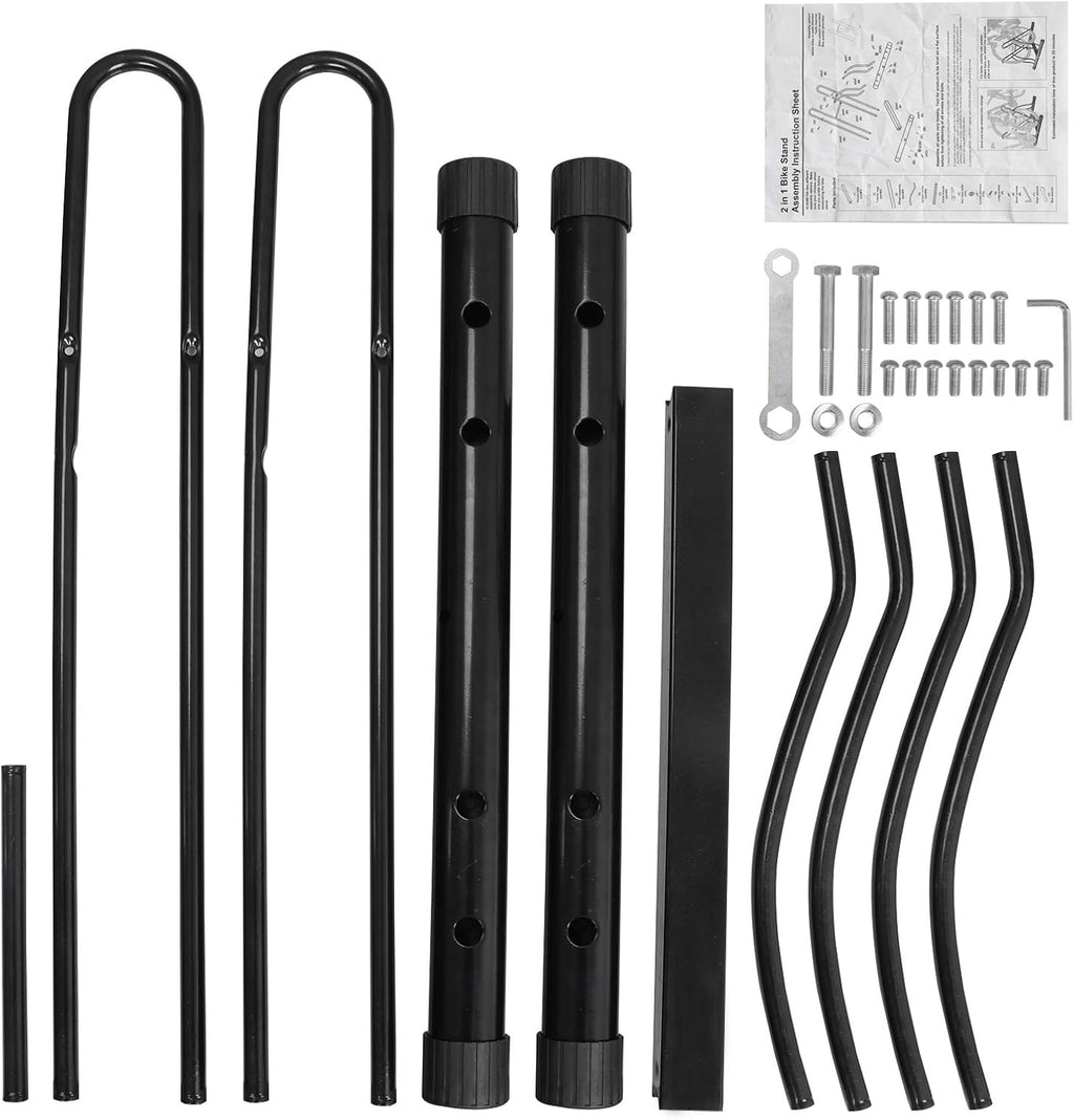 2 Bike Floor Bicycle Rack H68887
