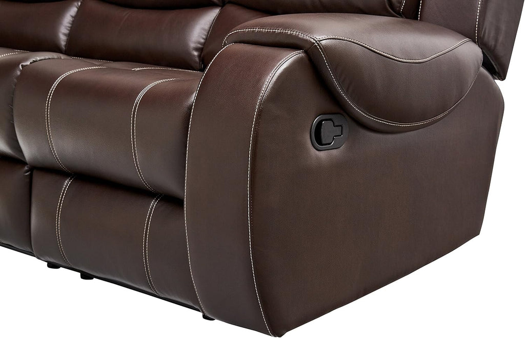 Brown Two Piece Sofa and Loveseat Z81632
