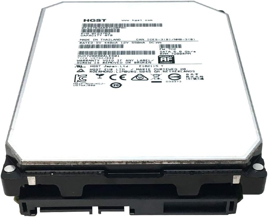 8TB 7200RPM SATA 6.0Gb/s 3.5inch Enterprise Hard Drive G805