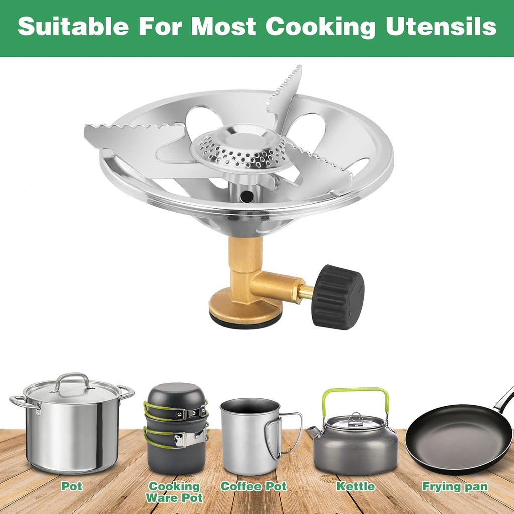 2 in 1 Portable Camping Stove with Carrying Bag T10448