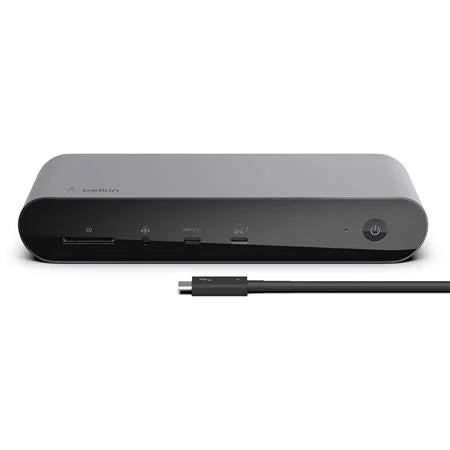 Thunderbolt 4 Docking Station with 90W Power Delivery, Single 8K or Dual 4K Display B538