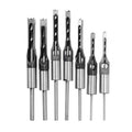 Woodworking Square Hole Mortising Chisel Drill Bits Set B89724