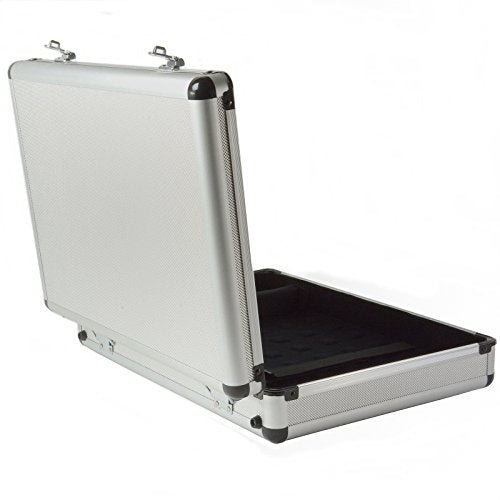 Aluminum Attache Case Padded Laptop Briefcase Combo Lock Hard Sided T6229