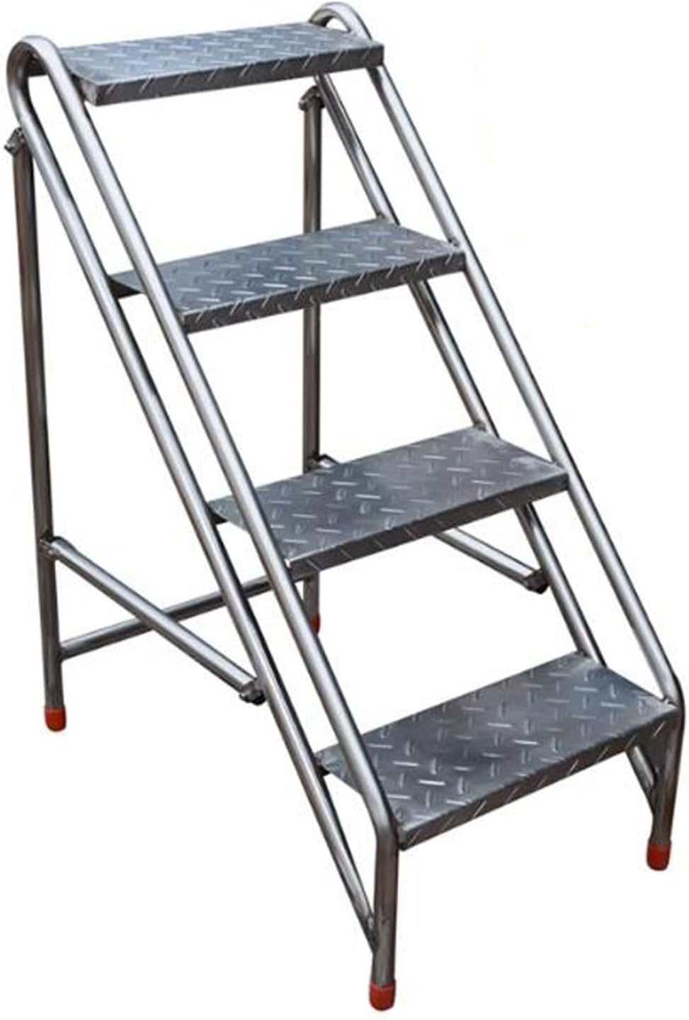 4 Step Steel Folding Ladder with Handrails N943