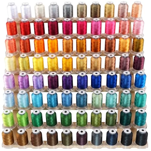 80 Embroidery Spools Sewing Machine R351