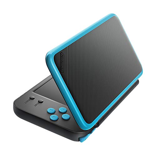 Black + Turquoise Nintendo 2DS XL with Mario Kart 7 Pre-installed T9766