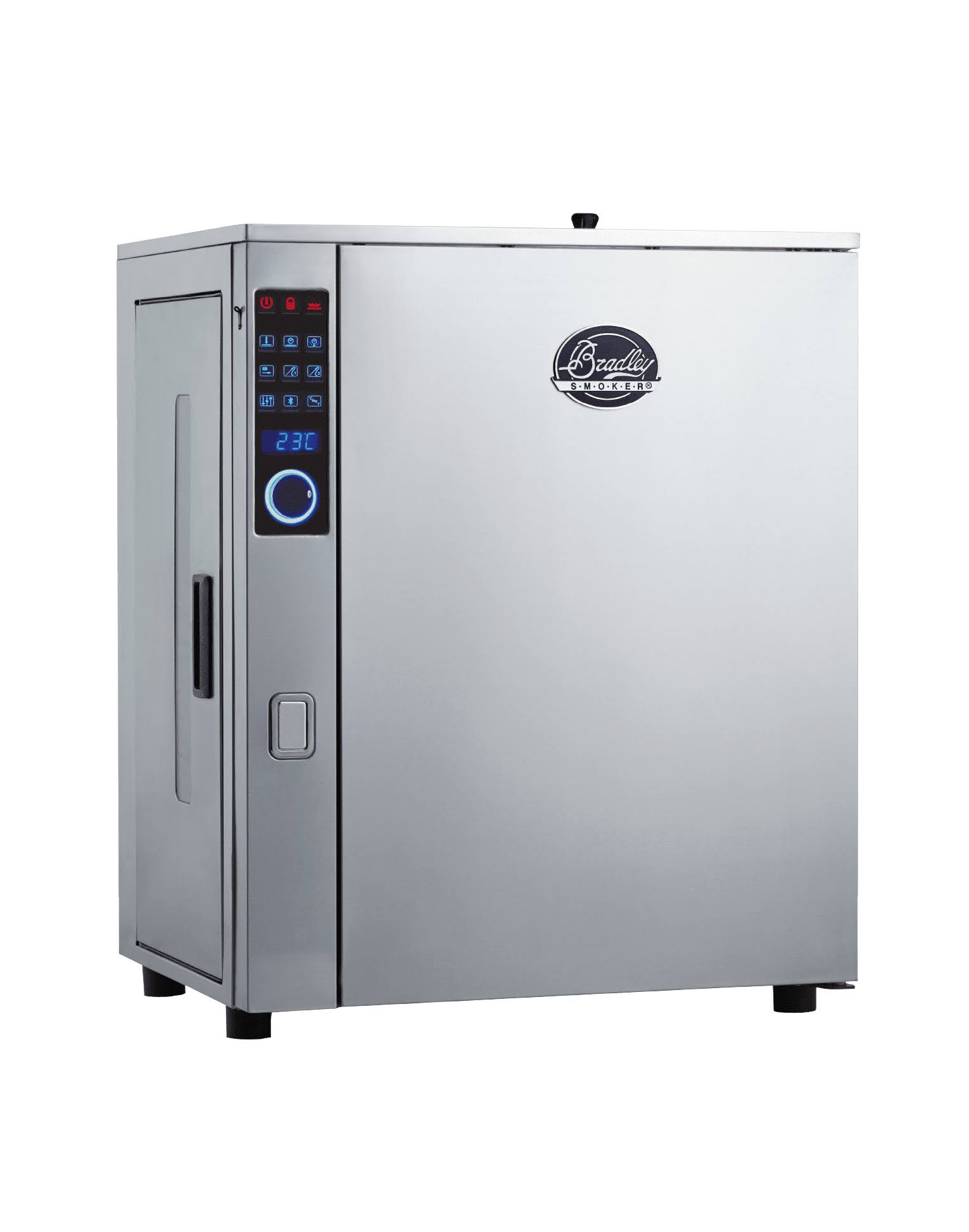 4 Rack 1000W Electric Smoker 76L Stainless Steel A99769