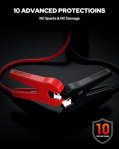 3000A Portable 12V Jump Starter with Power Bank O752