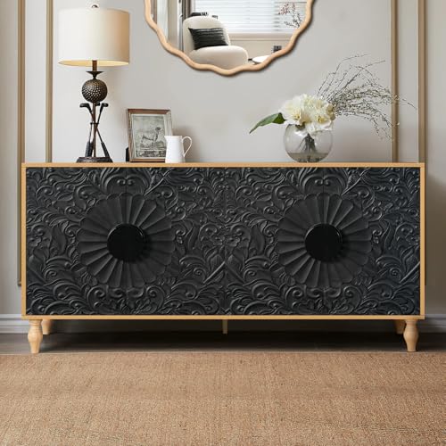 63" Sideboard Buffet with Storage Cabinet Y922