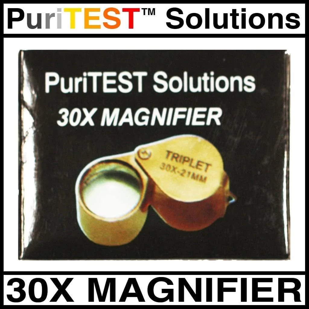 Professional Jeweler's Test Equipment Electronic Jewelry Scale Precious Metals Acid Test Kit 30x Loupe R467