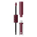 Long-Lasting Liquid Lipstick with Clear Lip Gloss - Rebel In Red (Warm Red) I335
