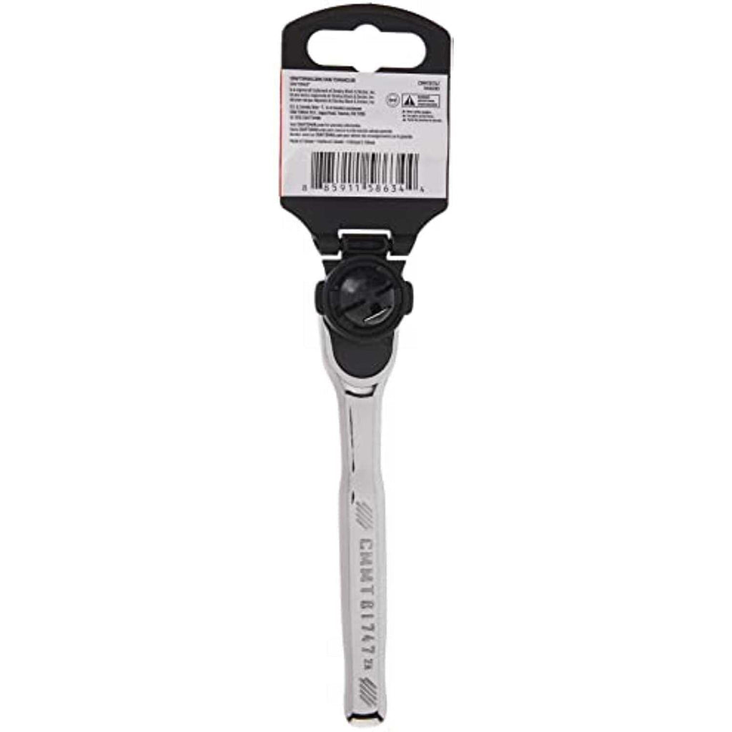 1/4 in. Drive 72 Tooth Pear Head Ratchet C50063