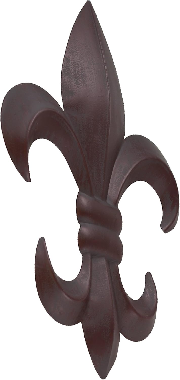 10" Metal Fleur De Lis Wall Plaque H299048