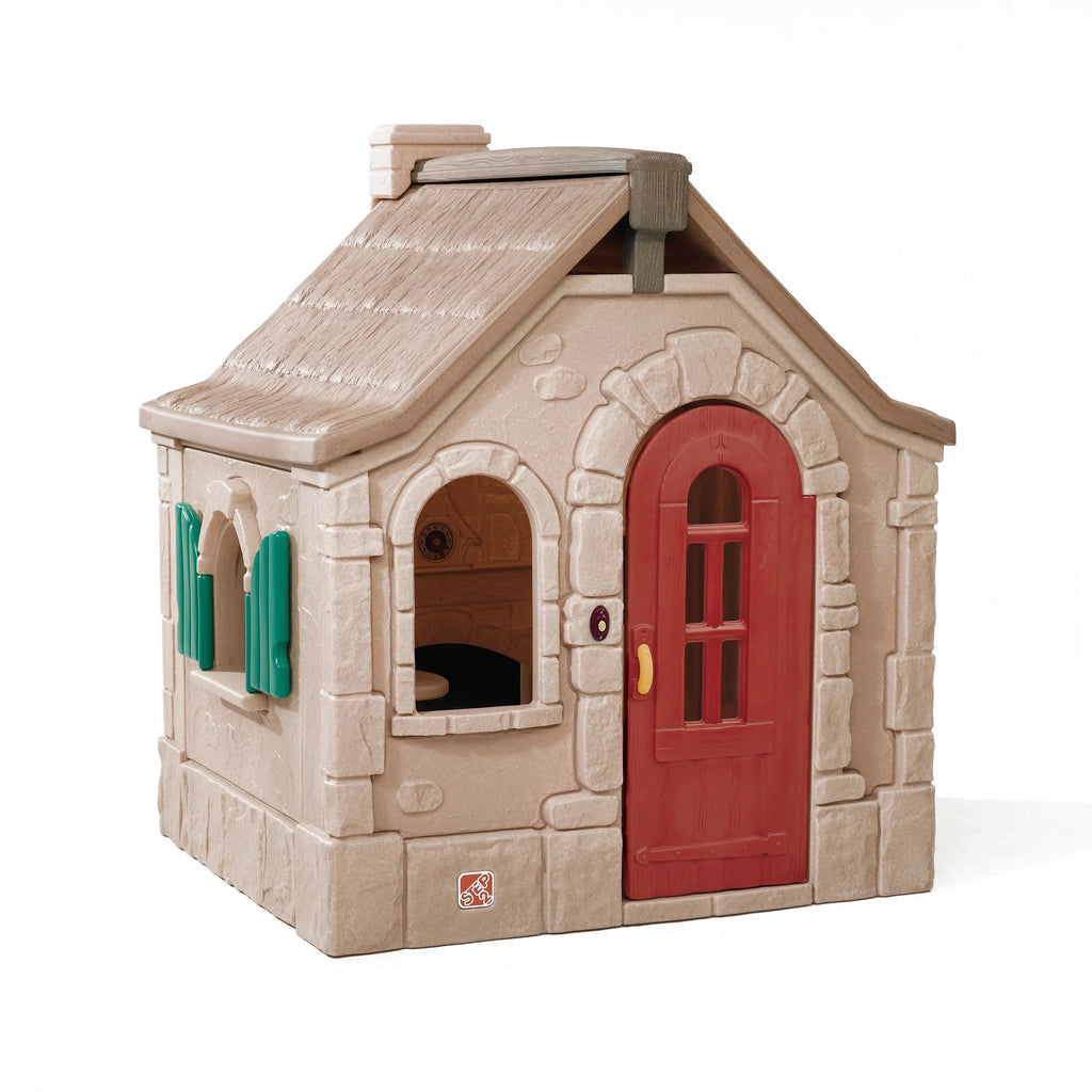 Brown Plastic Kids Playhouse G16937