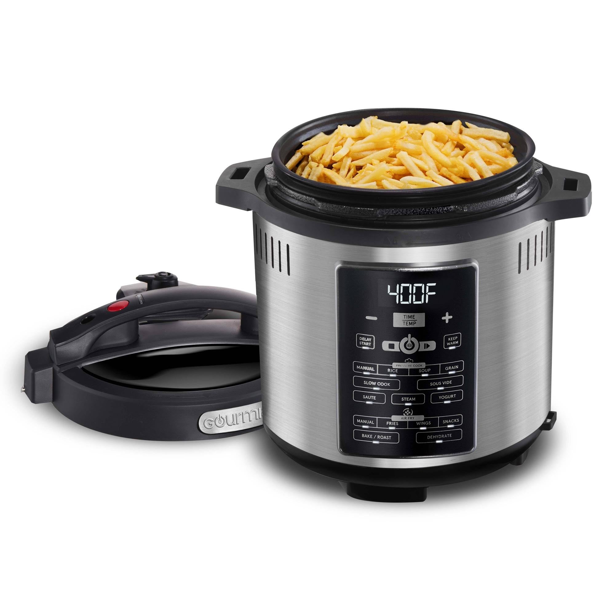 One-Lid Pressure Cooker Air Fryer T597