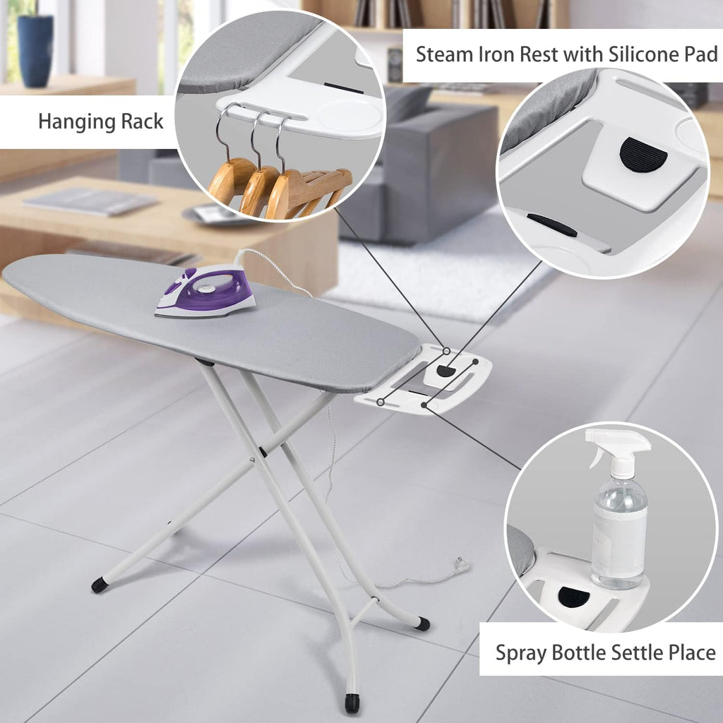 17"x49" Heavy Duty Ironing Board with Cover O349