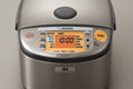 1 L Stainless Dark Gray Induction Heating Rice Cooker and Warmer C104