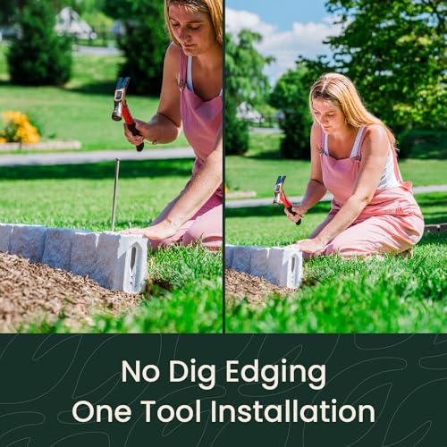 Faux Stone Landscape Edging Border C992166