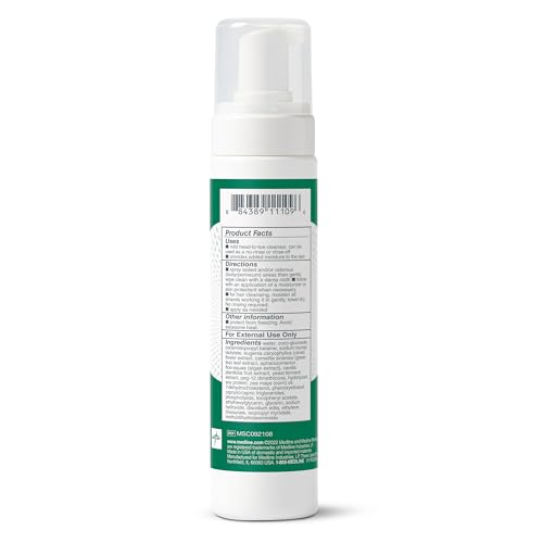 Vanilla Scent No-Rinse Foam Cleanser, 8 fl oz S2353