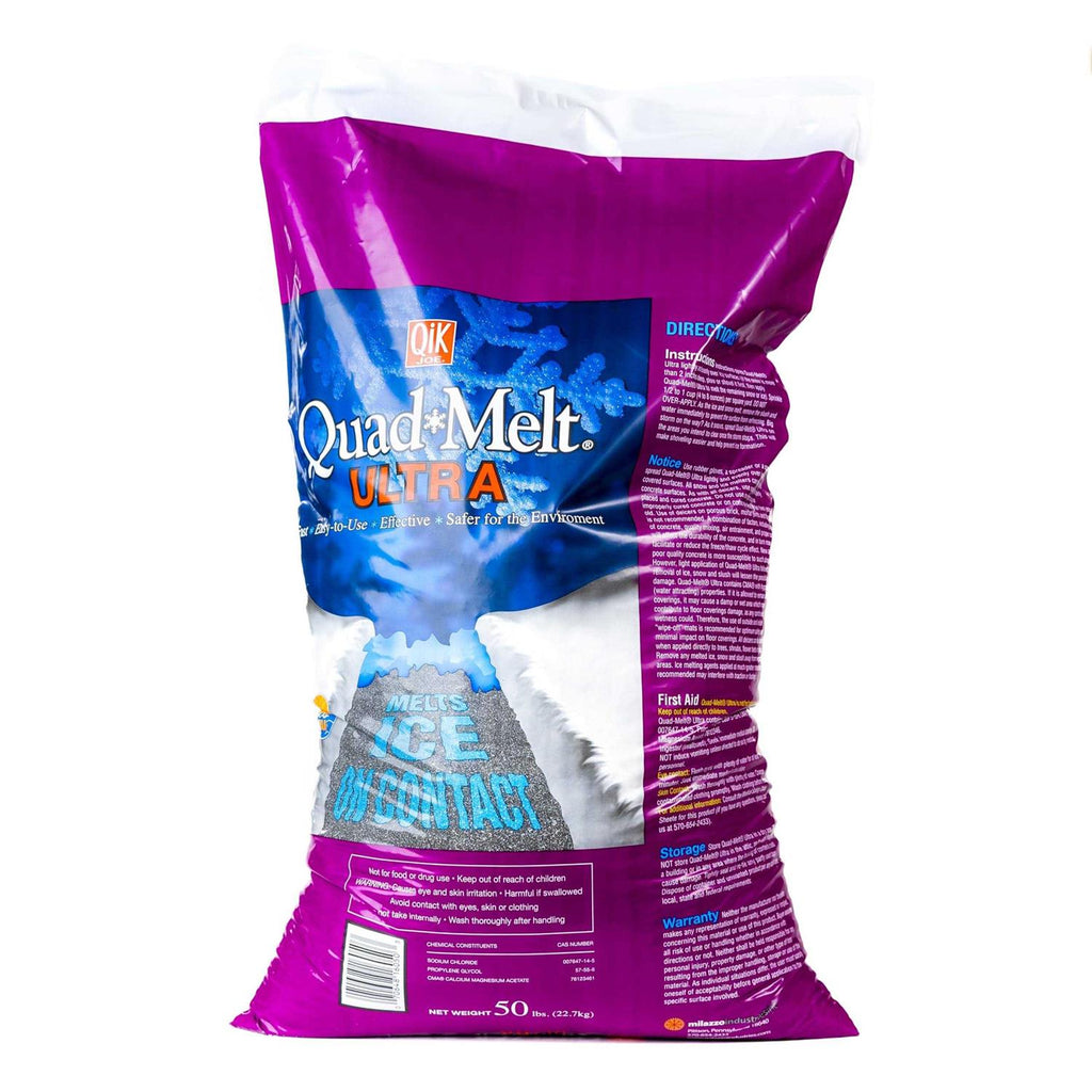 Quad Melt Ultra Blended Granule Ice Melt 50 lb F923572