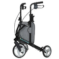 Blue 3 Wheel Rollator with 10” Wheels F586330