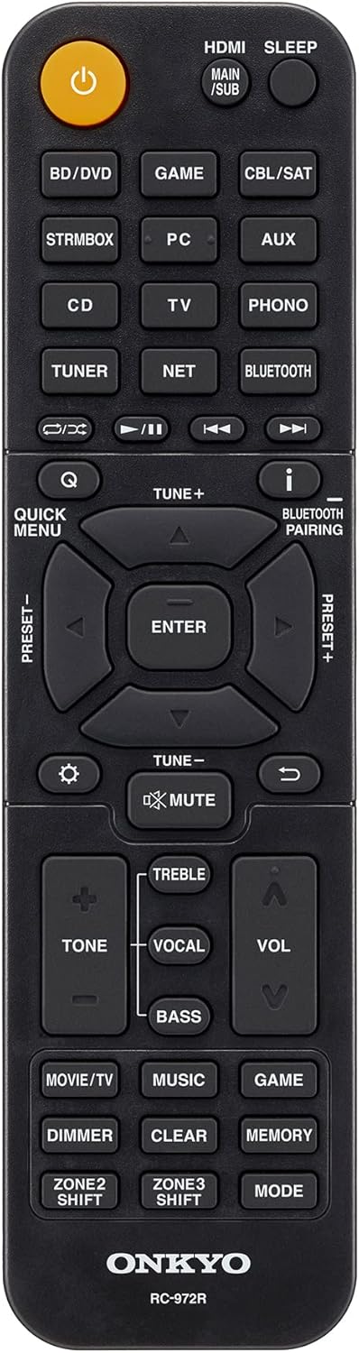 7.2-Channel Network AV Receiver Black B82748