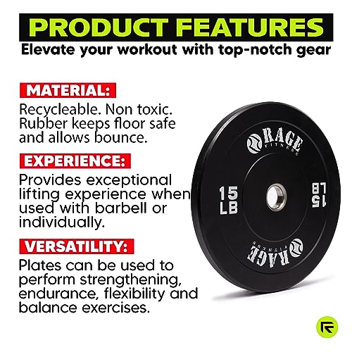 Olympic Bumper Plate Rubber With Steel Insert Y3285