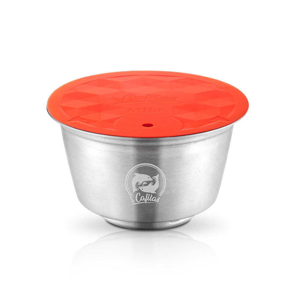 Reusable Stainless Steel Milk Capsule Compatible with Dolce Gusto L9582