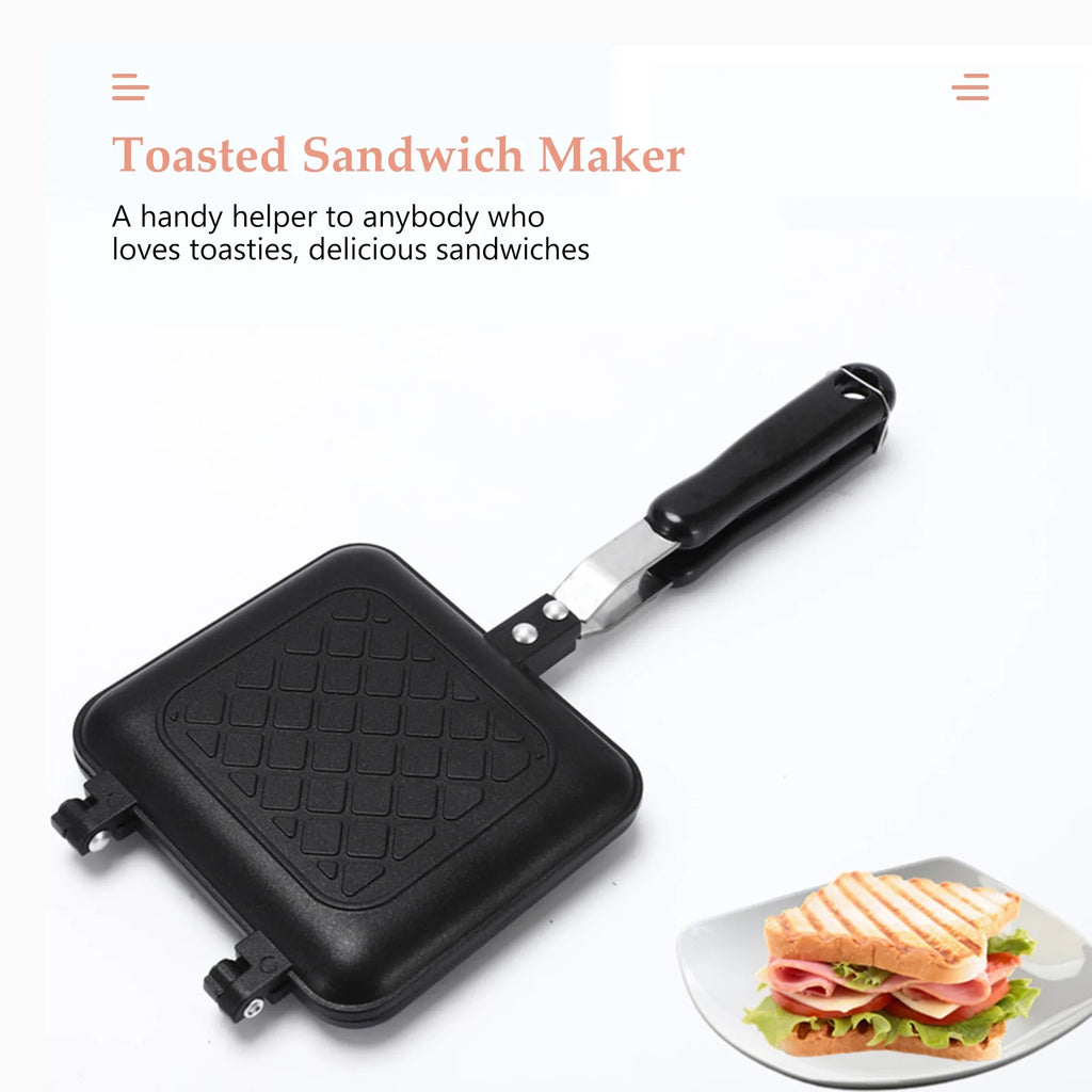 Non-stick Sandwich Maker with Insulated Handle U273