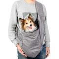 Dog Sling Carrier with Adjustable Padded Shoulder Breathable Mesh F4466