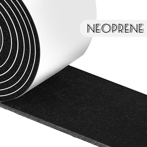 Black Self Adhesive Foam Insulation Tape 1/2In x 1/4In x 33Ft Q656