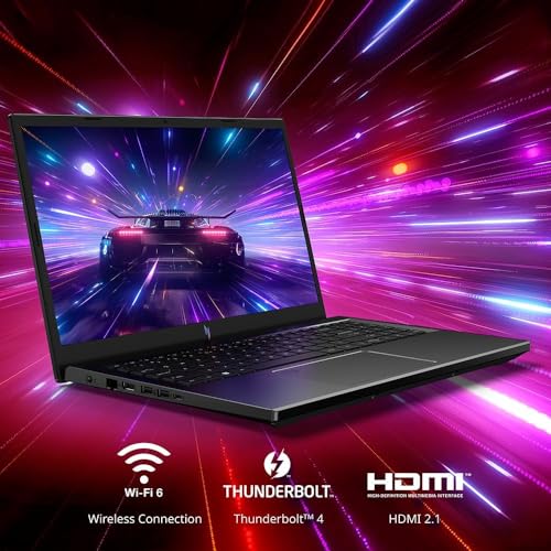 15.6" 144Hz FHD IPS Gaming Laptop, Intel i7-13620H, RTX 4060, 32GB DDR5 RAM, 1TB SSD O33235