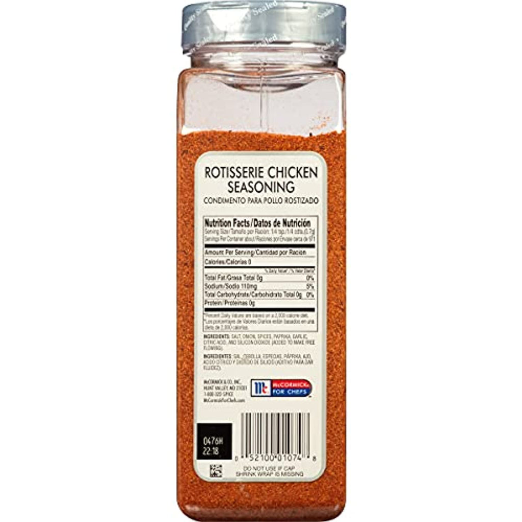 Rotisserie Chicken Seasoning, 24 Oz T837976