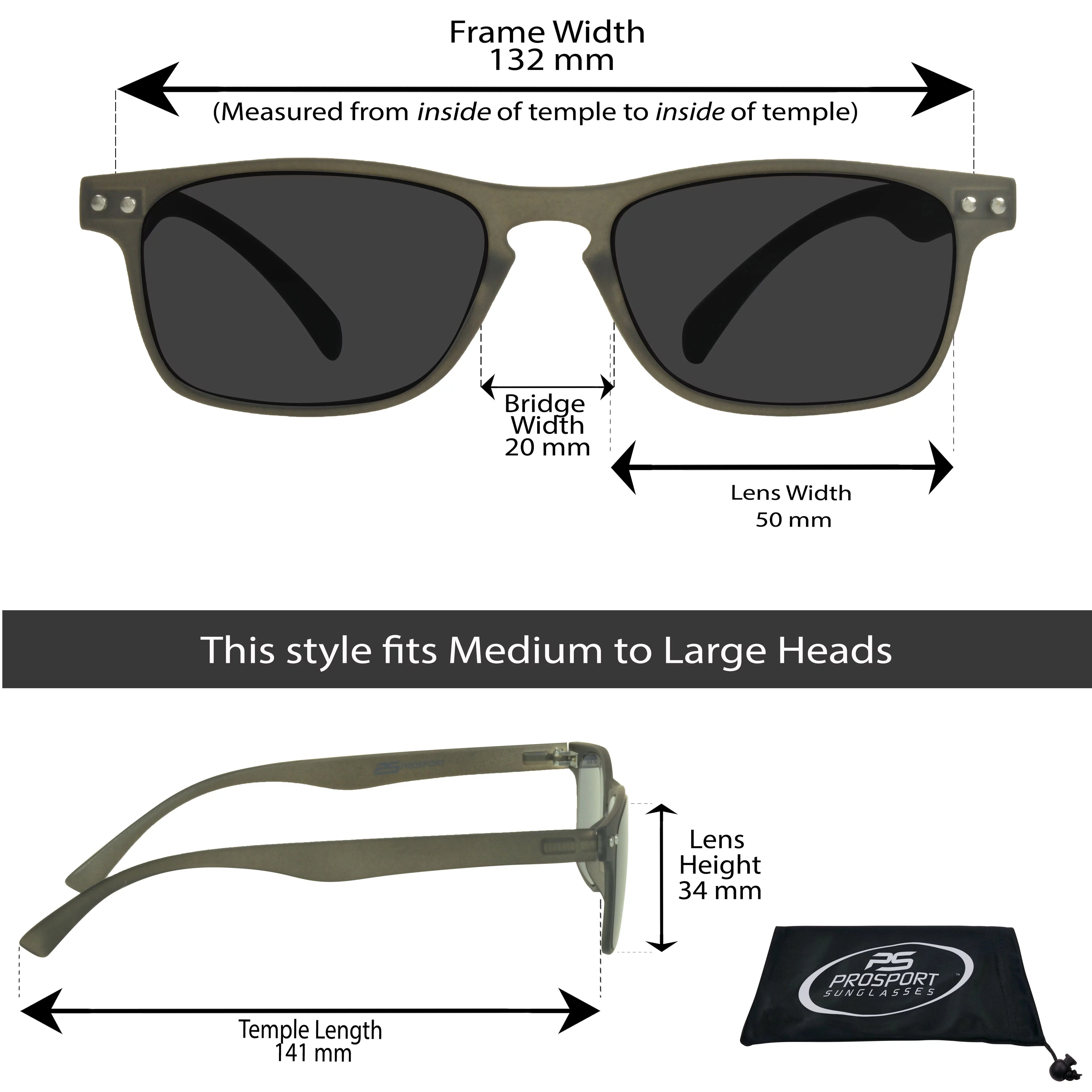 2 Pairs Black Frame Reading Sunglasses I238437
