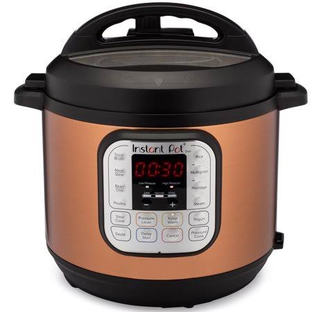 6-Quart Copper Stainless 7-in-1 Pressure Cooker U36164