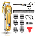 Hair Clippers, 12Pcs Cordless Rechargeable LCD Display Hair Beard Trimming Kit Z196544