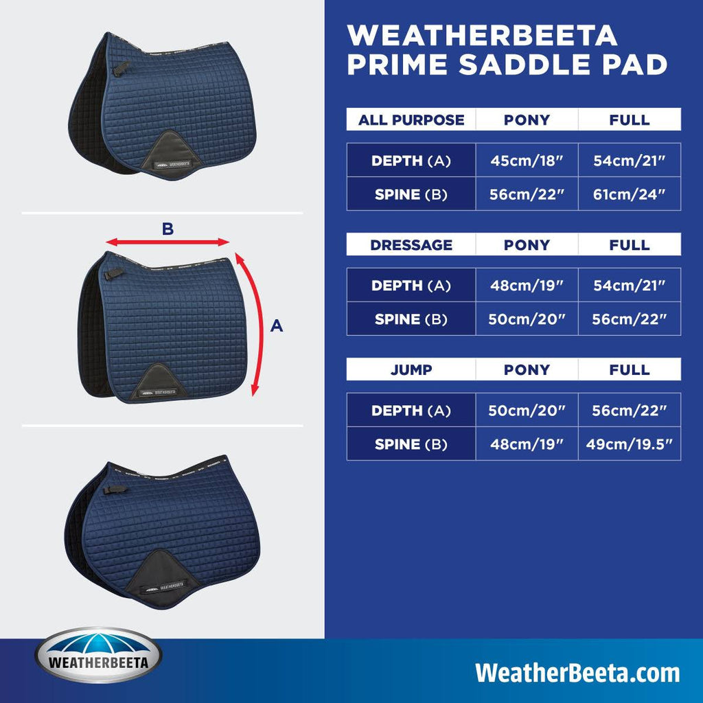 Midnight Aurora Jump Shaped Saddle Pad Z9394