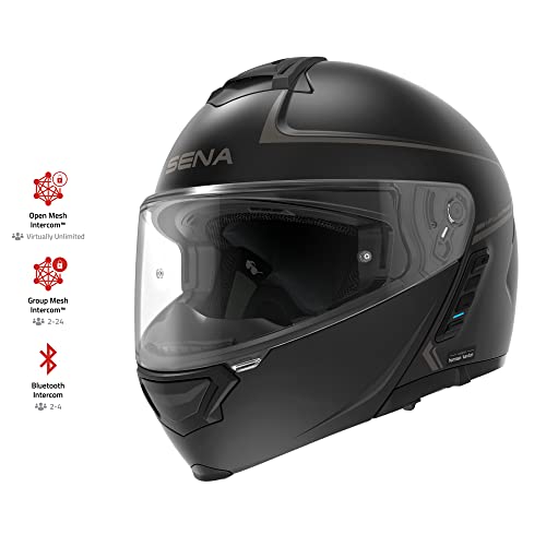 DOT Flip Up Modular Bluetooth Helmet with Dual Visor H88188